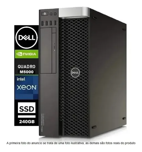 Dell Precision T5810 Xeon E5-1650 V4 32gb Ssd256gb + 2tb