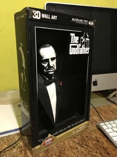 ポスター The Godfather 3D Wall Art McFarlane Toys The Godfather
