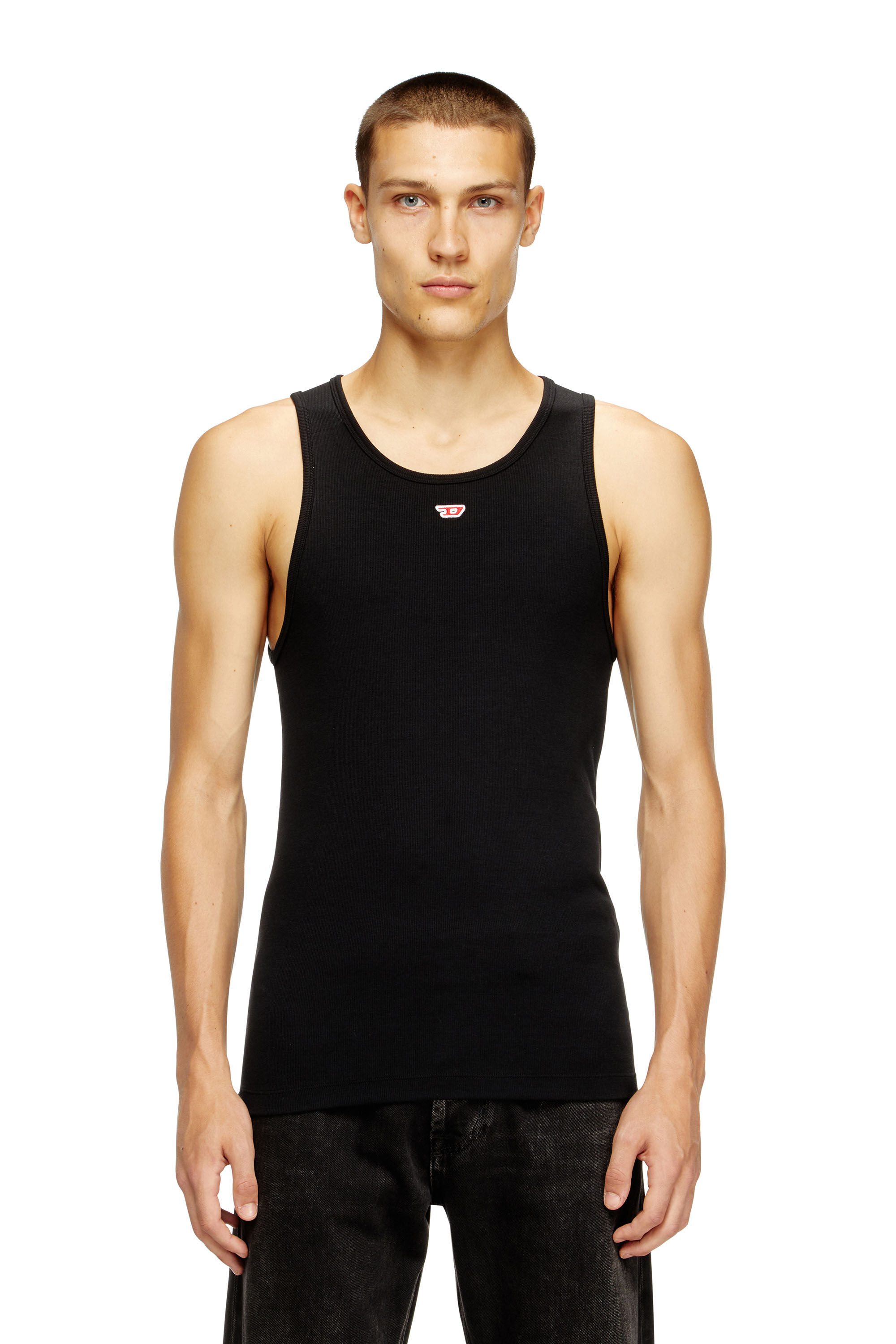 T-LIFTY-D Man: Tank top with mini D logo patch | Diesel