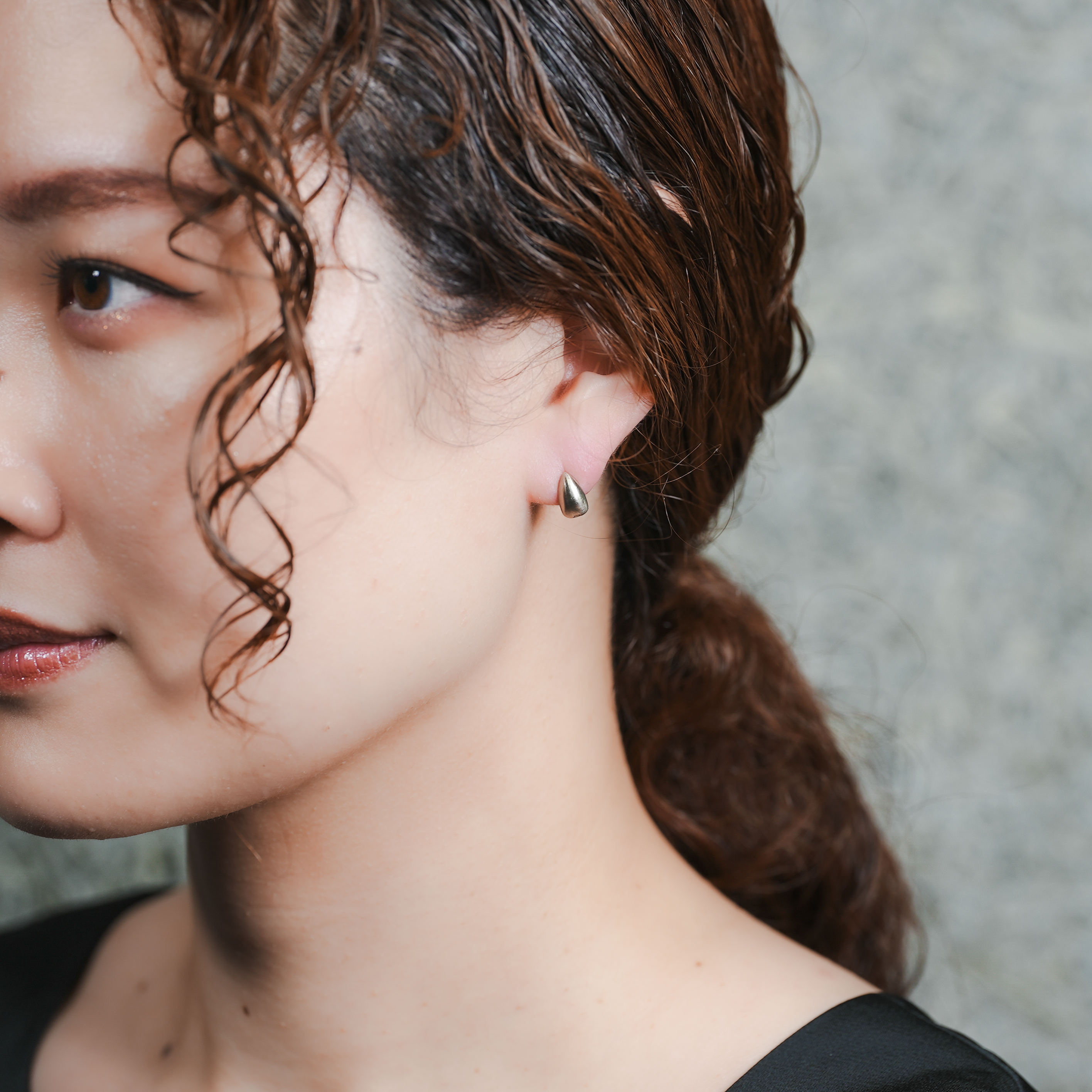 hum ハム HUMETE 'CLASSIC' PIERCED EARRINGS [et-P99s] ピアス