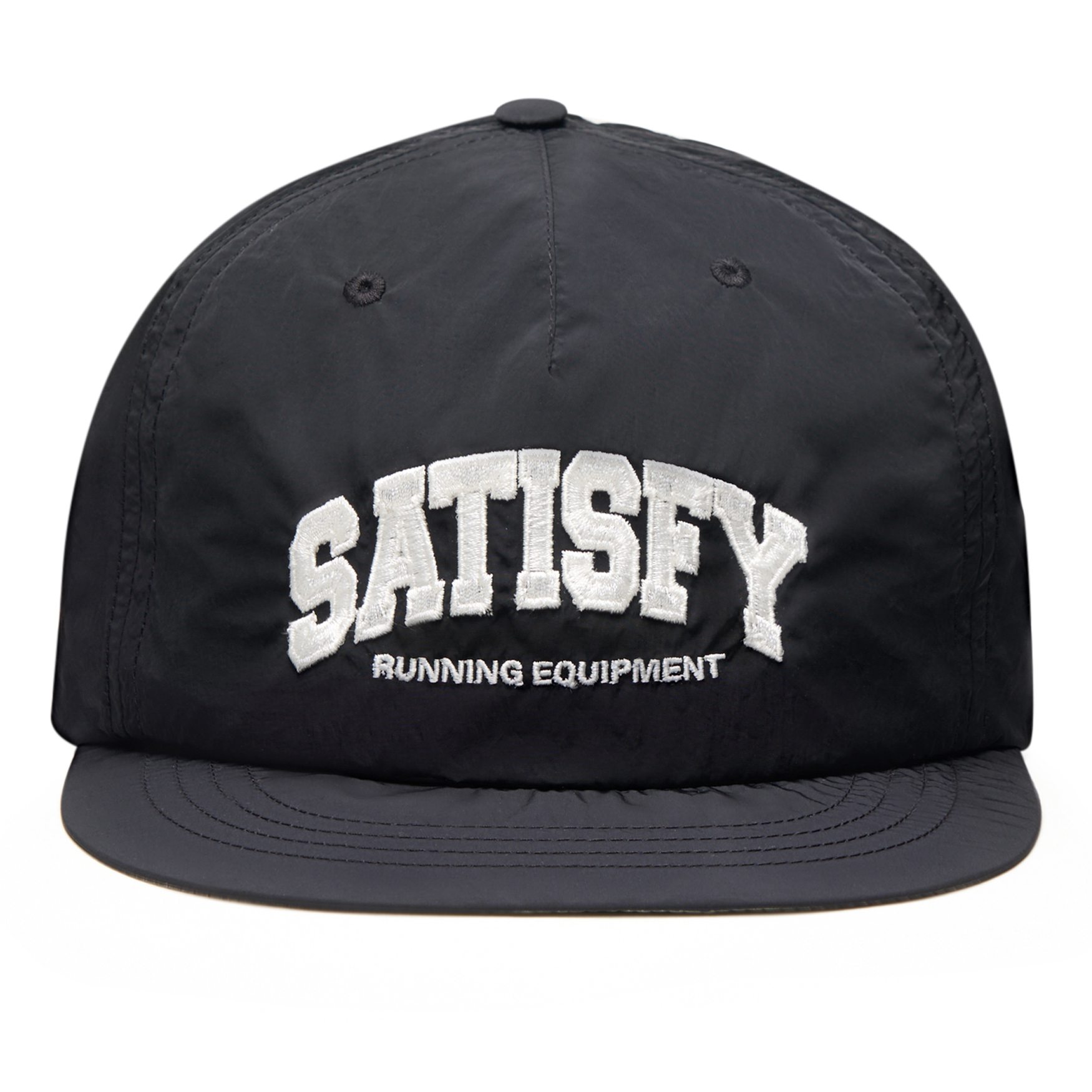 Satisfy FliteSilk 5 Panel Pinch Cap - Black | Baseball & Trucker