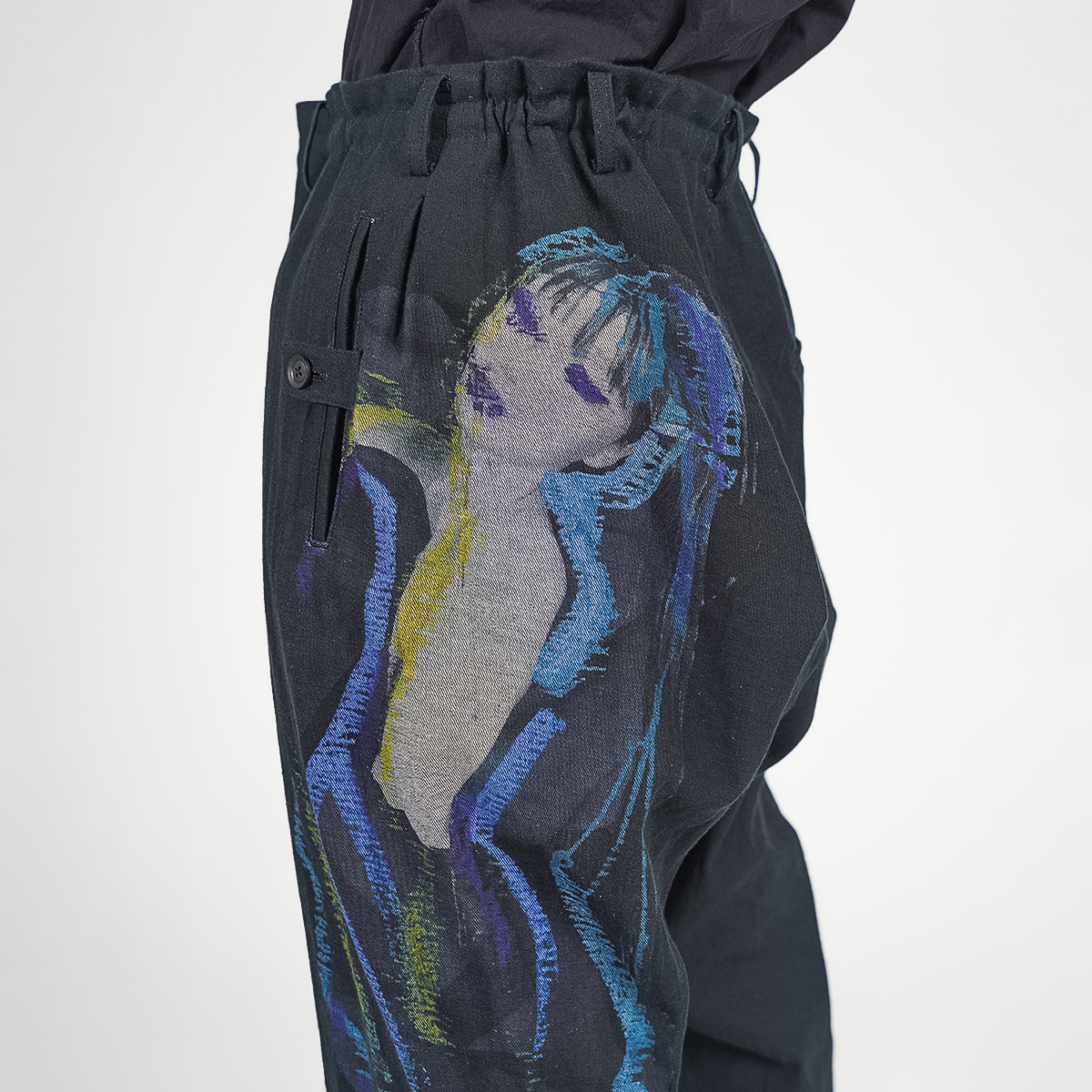 ヨウジヤマモト サルエルパンツ バルーンシルエット STAFF STYLING