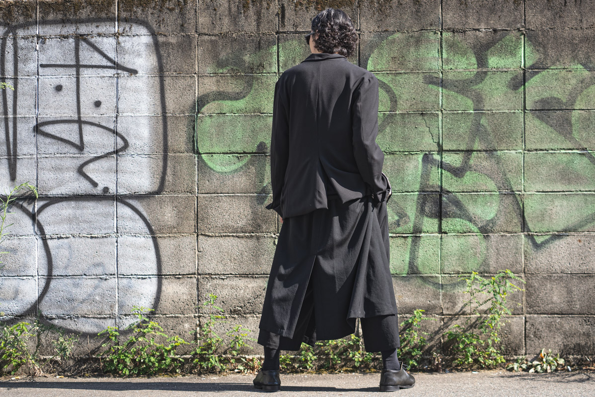 ヨウジヤマモト 2021-22AW ギャバジンジップラップパンツ | HUES 福岡