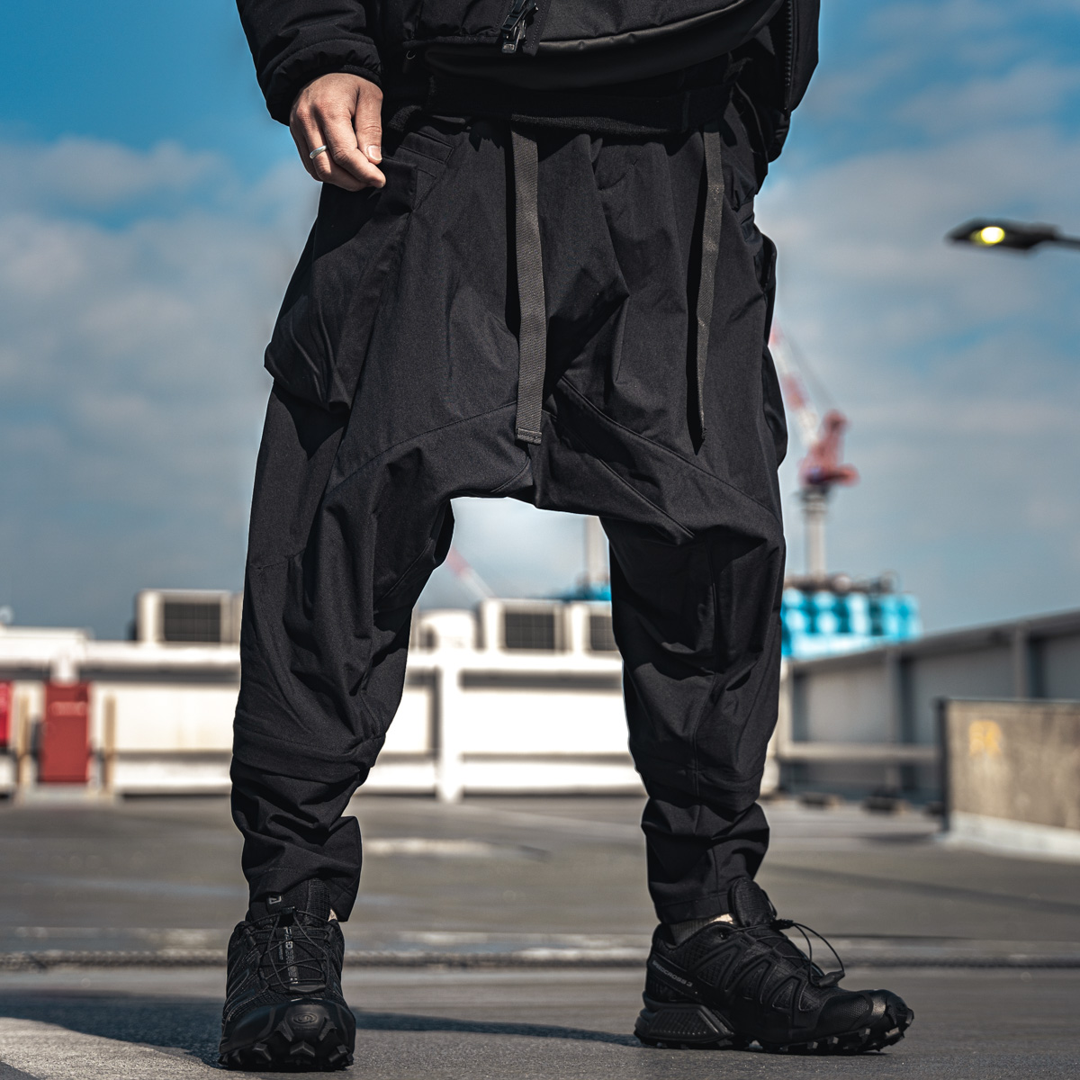 ACRONYM P30A-E アクロニウム サルエルパンツ ブラック M