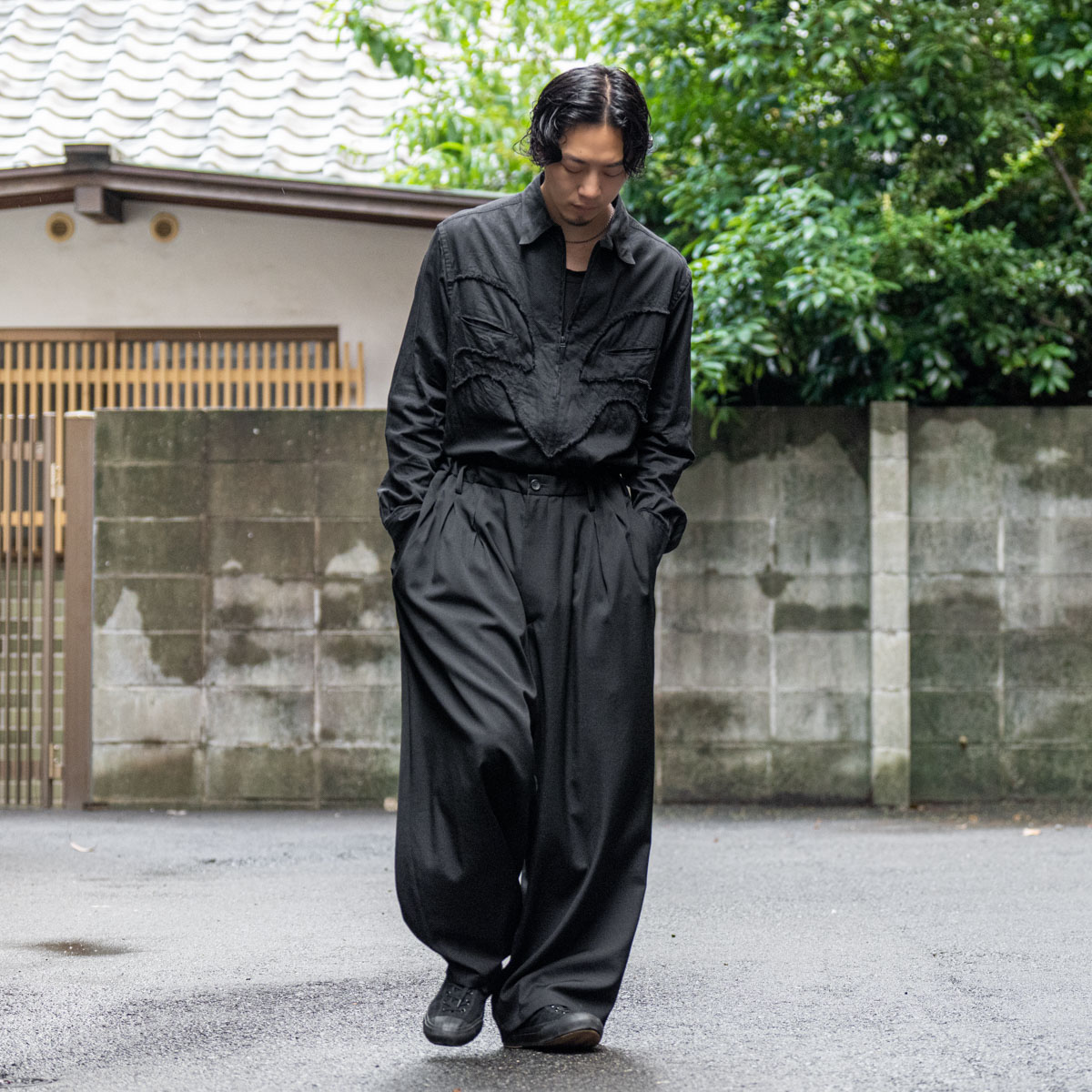 YOHJI YAMAMOTO 12本タックパンツ | HUES 福岡セレクトショップ