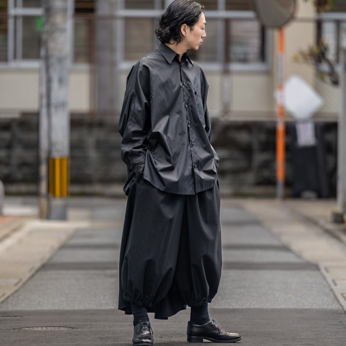 Yohji Yamamoto 19ss カラスパンツ ウールギャバジン 19SS ウール