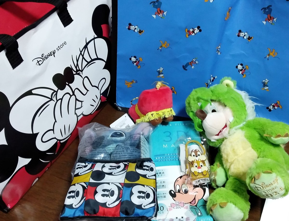 ディズニーストア 福袋 2025 ラッキーバック ミニー 干支ぬいぐるみ