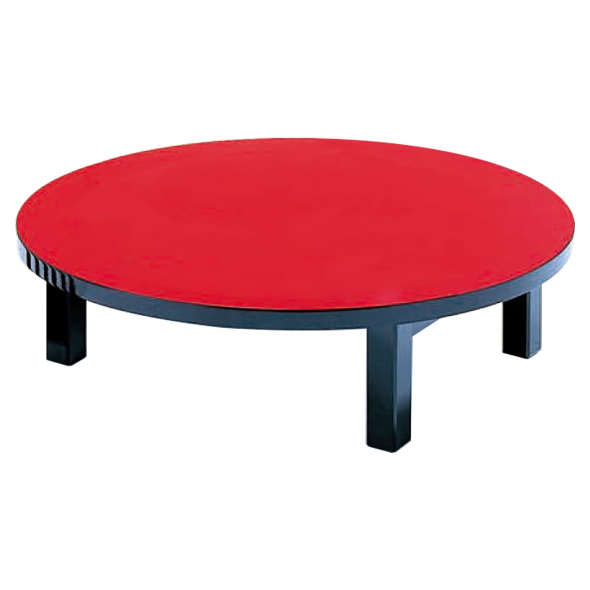 中華 円型座卓 （折脚）｜演漆