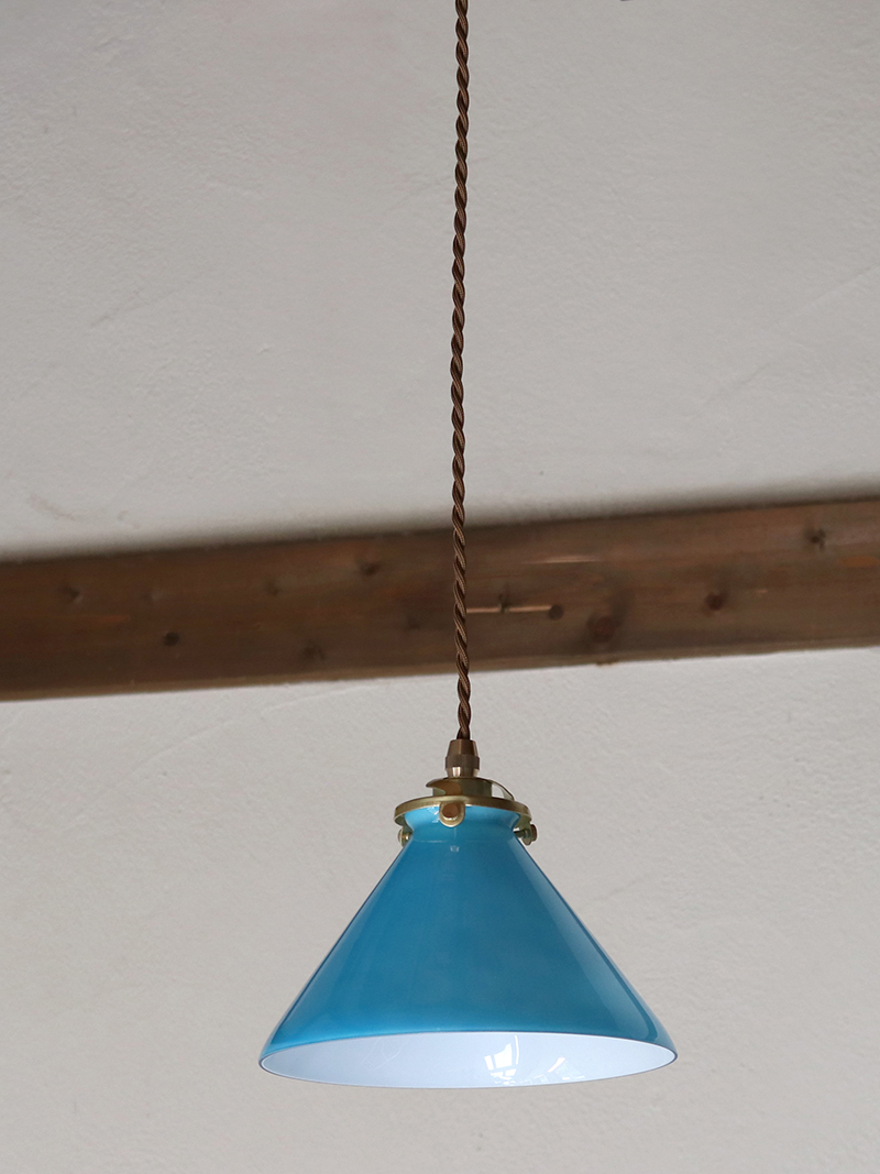 ガラスシェードペンダントライト1灯 DORIS（ドリス）/アンティーク調