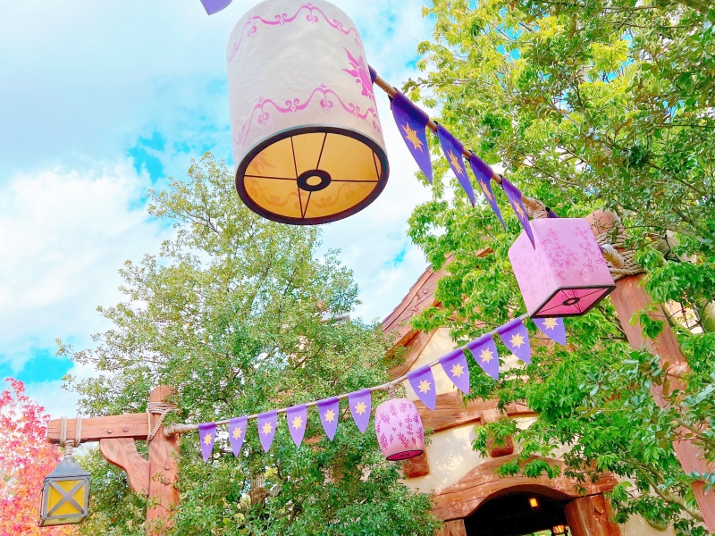 FS】ラプンツェルのアトラクション「ラプンツェルのランタン