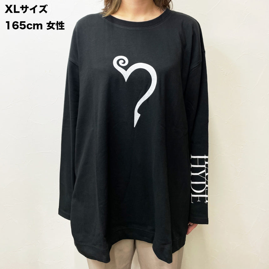 LOGO LONG SLEEVE T-SHIRT（BLACK） – HYDE ONLINE STORE 2023 HYDE