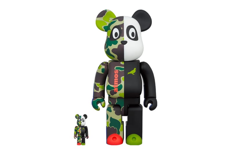 atmos x STAPLE x Medicom Toy BE@RBRICK 100% & 400% | Hypebeast