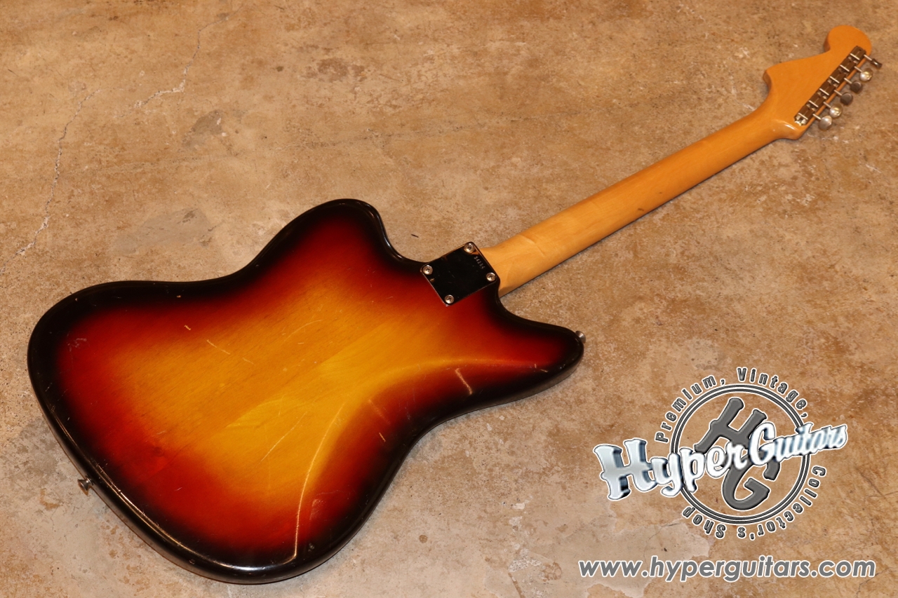 Fender '59 Jazzmaster - サンバースト / スラブ ローズ - ハイパー