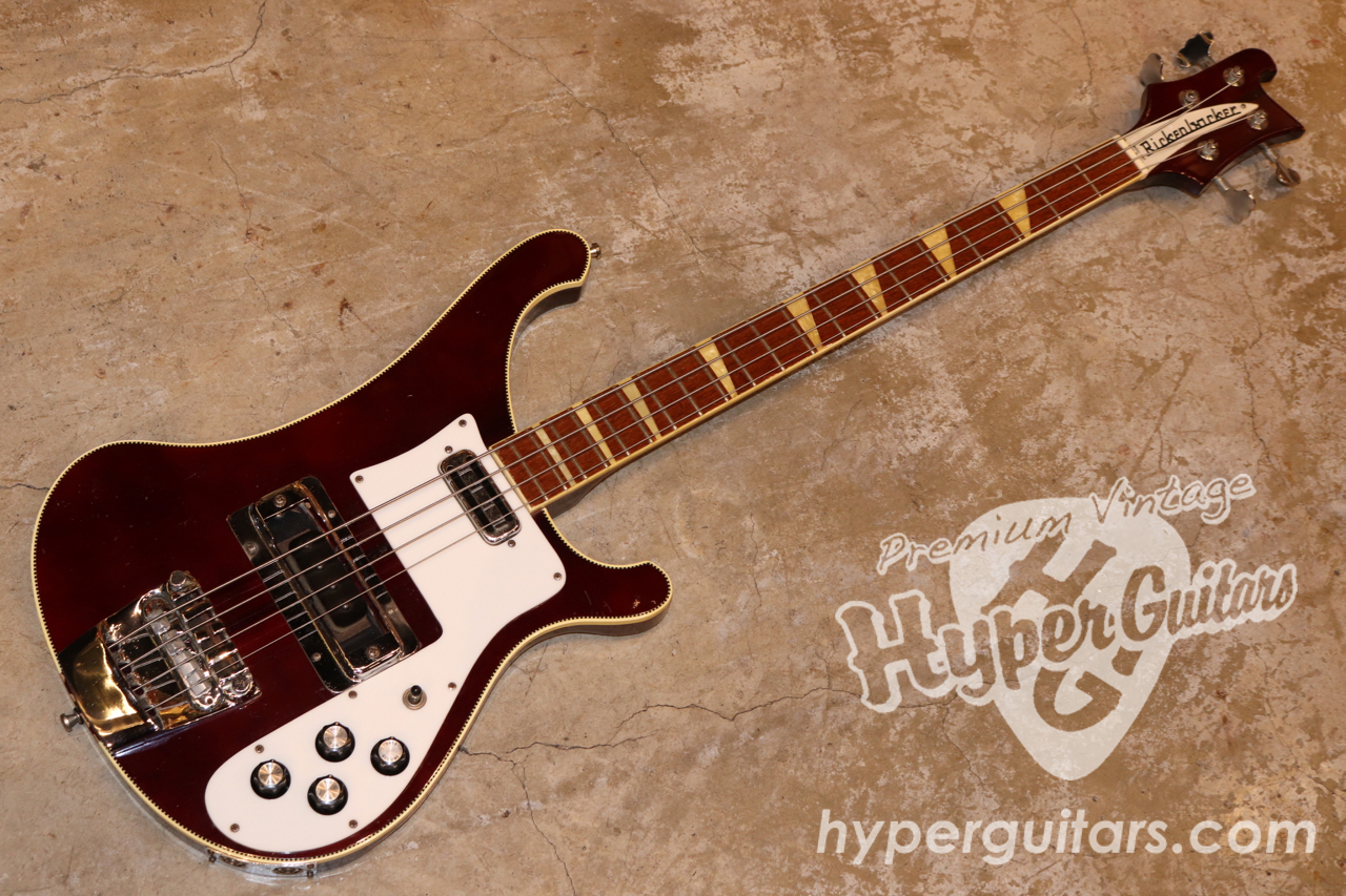 Rickenbacker '73 #4001 - バーガンディグロー - ハイパーギターズ