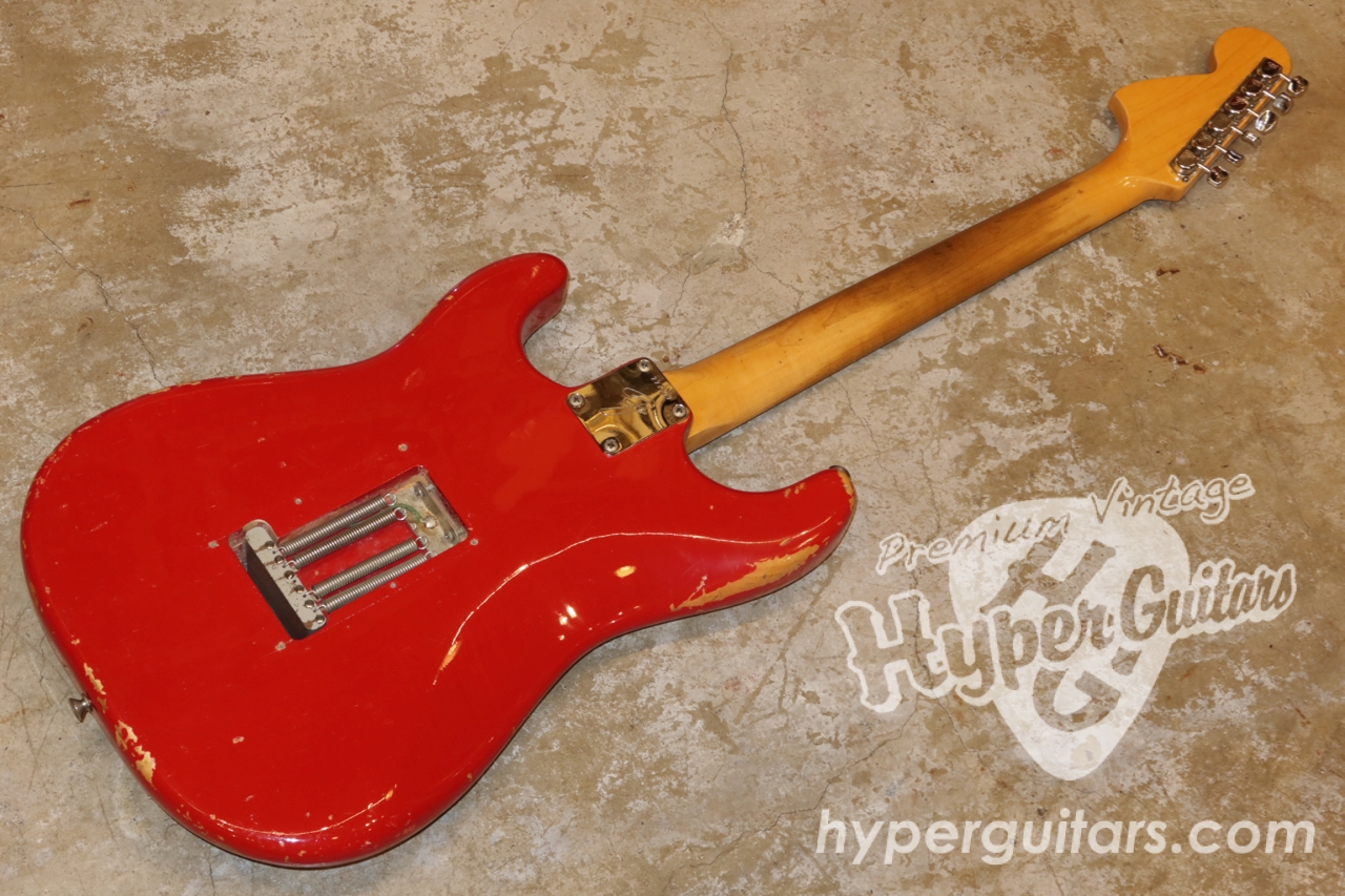 激レアヘッド】Charvel ストラトタイプ レッド ヴィンテージ 日本製激