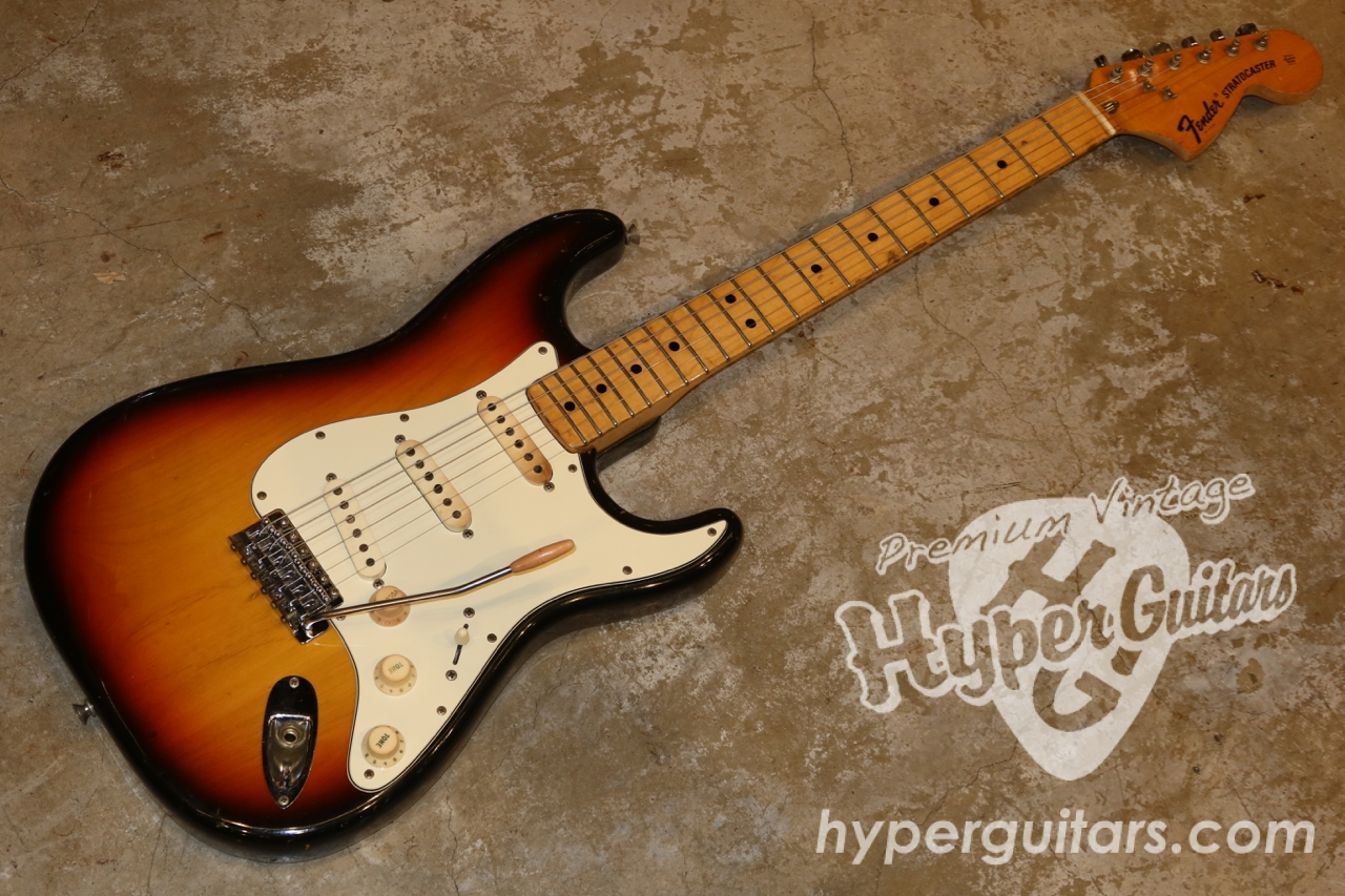 Fender '73 Stratocaster - サンバースト / メイプル - ハイパー