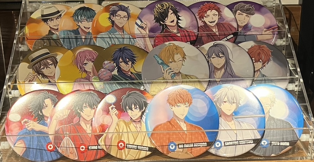 ヒプノシスマイク 三郎 Flava マルイ アニカフェ 缶バッジ アクキー