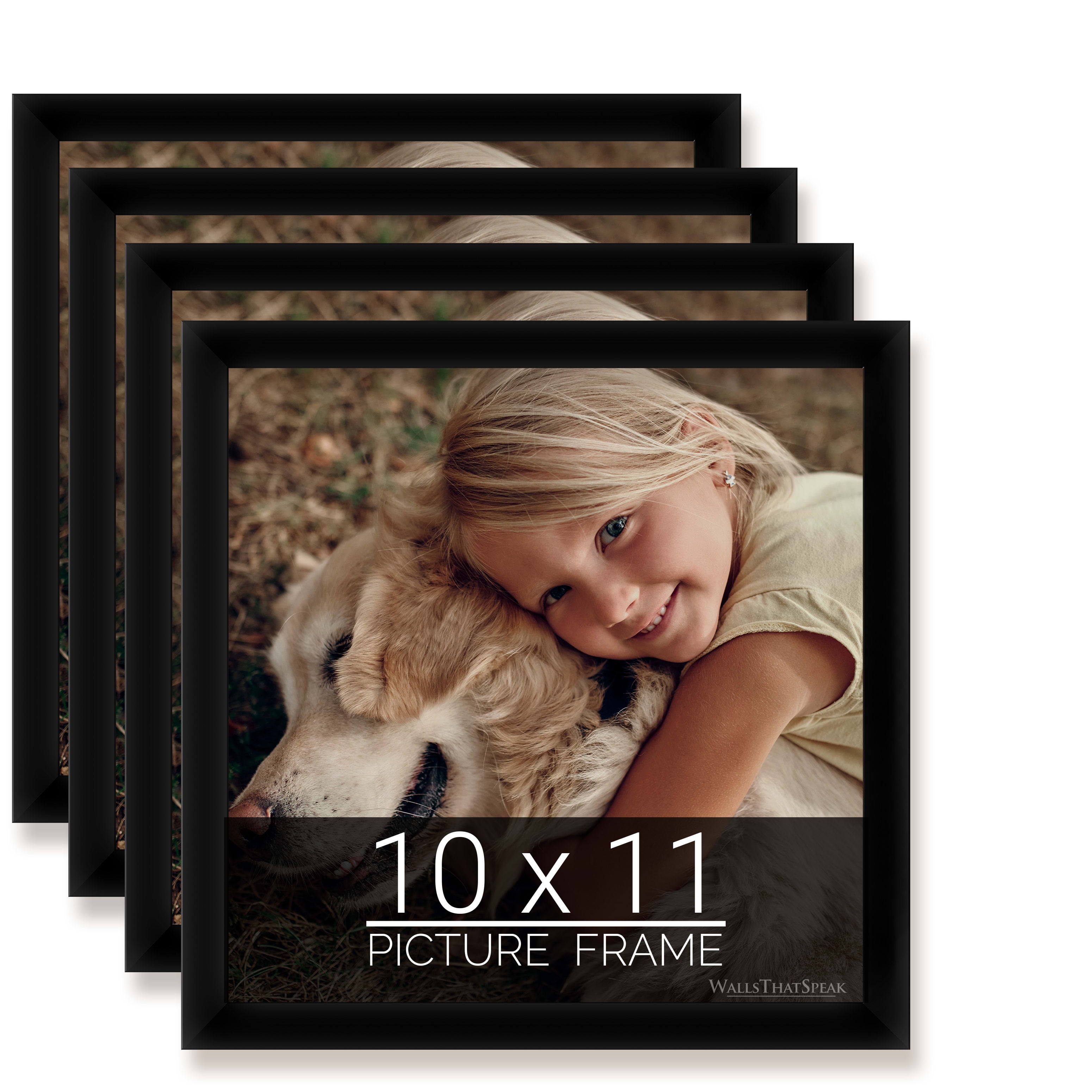 10x11 Black Picture Frame for Puzzles Posters Photos or Artwork