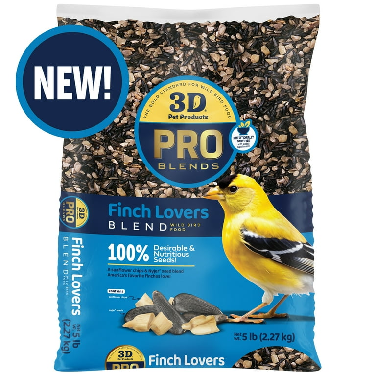 3-D Pro Blends Finch Lovers Wild Bird Food, Blend of Wild Bird