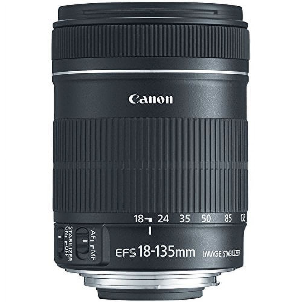 Canon EOS EF-S 18-135mm f/3.5-5.6 IS Standard Zoom Lens for