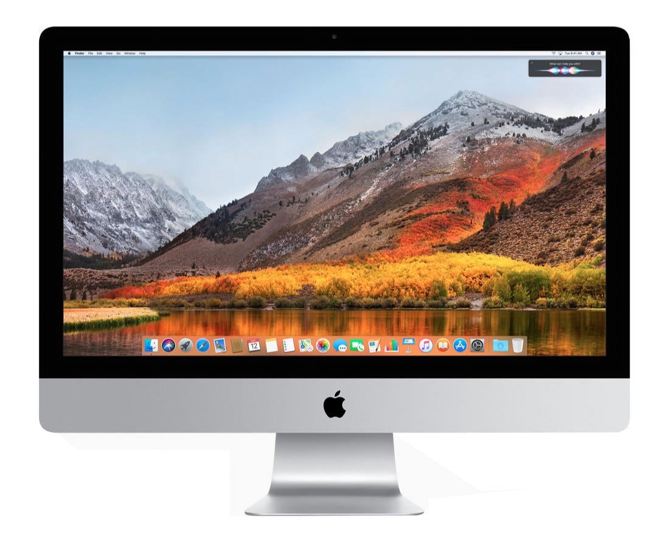 Apple iMac 27-inch Retina 5K, Intel Core i5, 8GB RAM, 1TB HDD, Mid