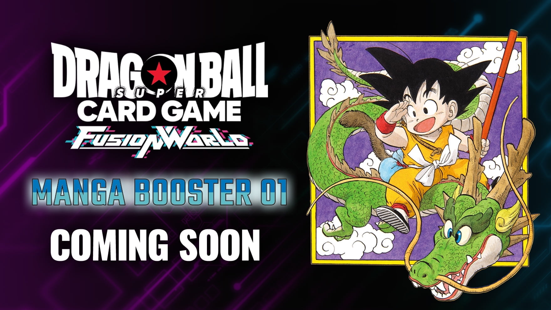 フュージョンワールド MANGA BOOSTER 01 1box ドラゴンボール