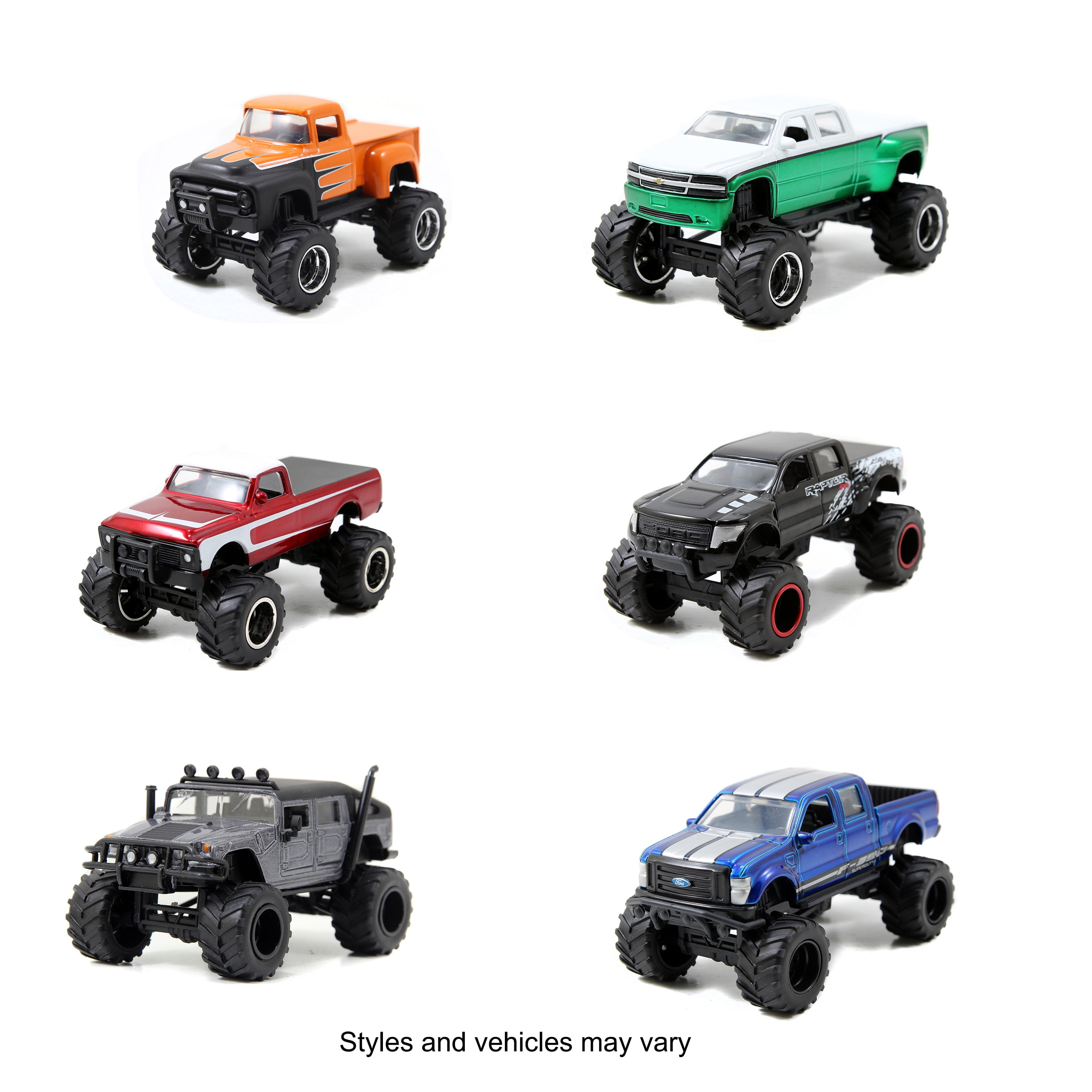 Jada Toys Just Trucks 1:64 Die-Cast Truck Assortment Play Vehicles
