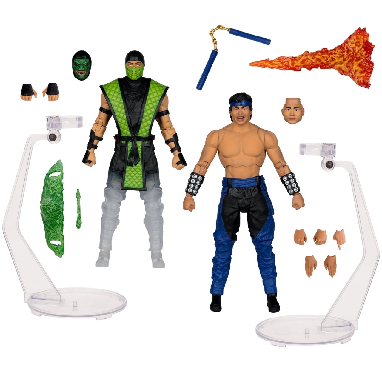 Liu Kang vs Reptile (Mortal Kombat Klassic) Deluxe 2-Pack 7