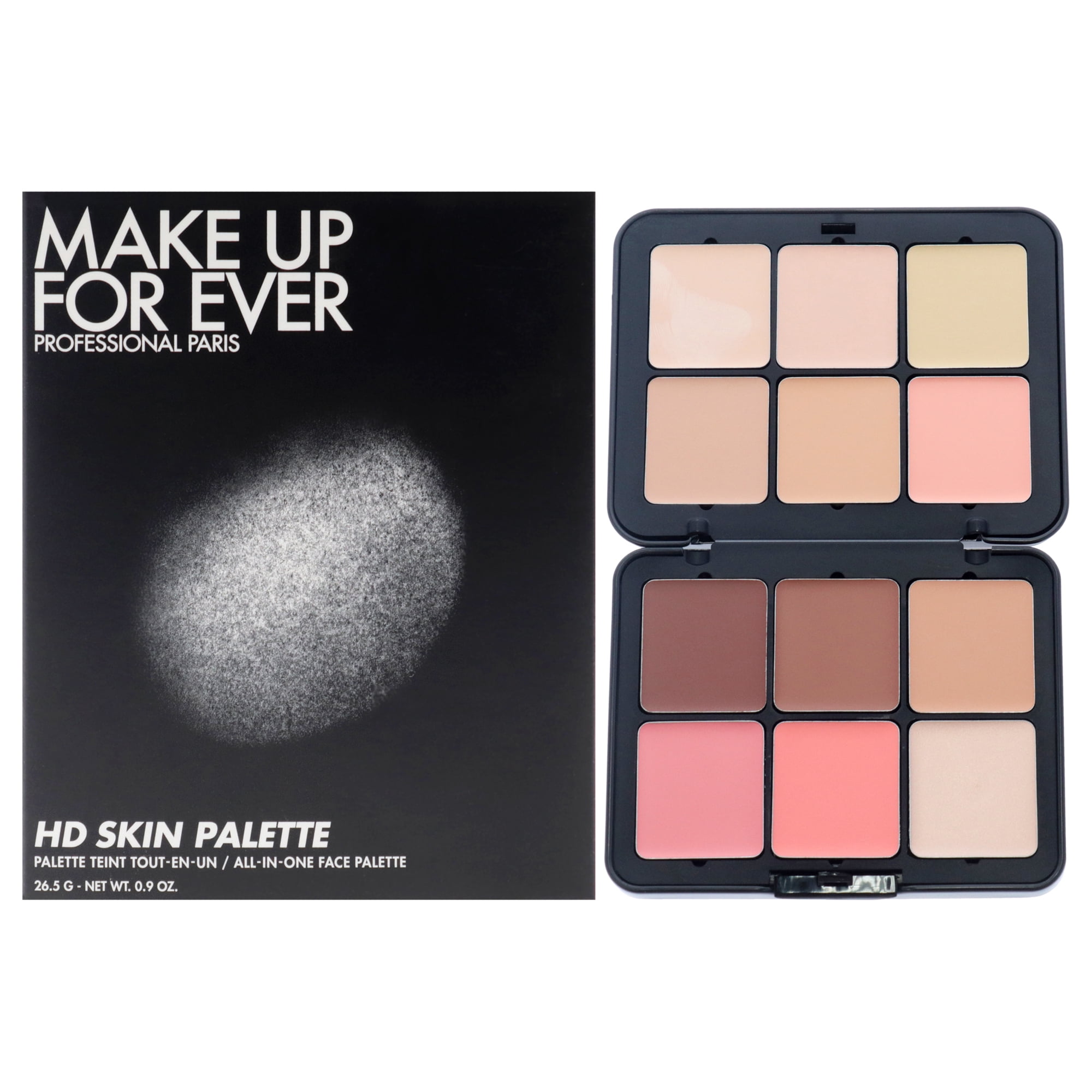 Make Up For Ever HD Skin All In One Palette - Harmony 1 , 0.9 oz