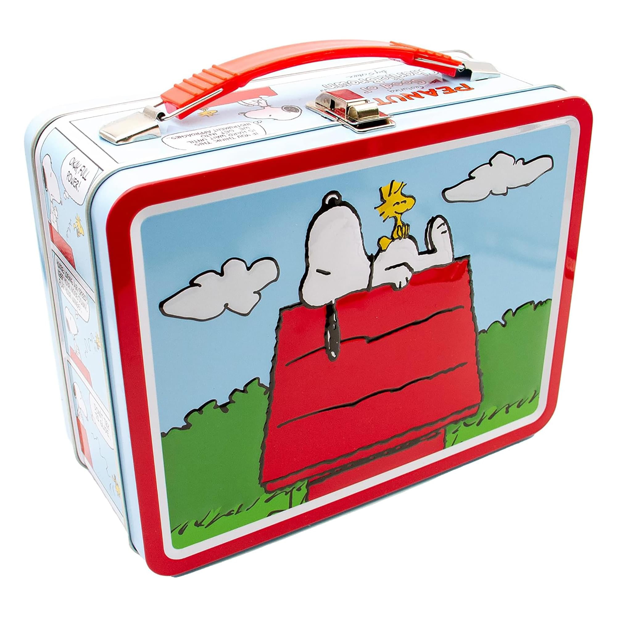 Peanuts Snoopy Embossed Tin Fun Box - Walmart.com