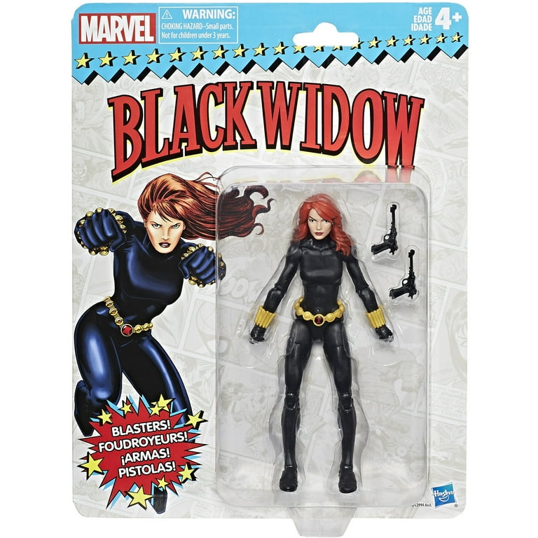 Marvel Retro 6-inch Collection Black Widow Figure - Walmart.com
