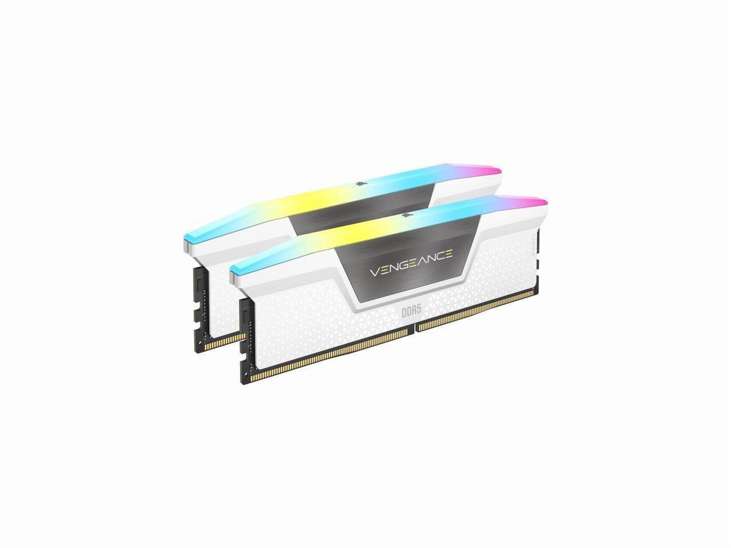 Corsair Vengeance RGB 32GB, 2x16GB DDR5 6400 Desktop RAM, CAS