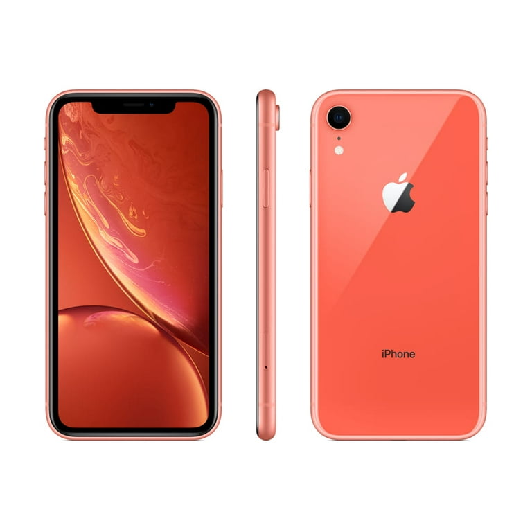 Verizon Apple iPhone XR 64GB, Coral - Upgrade Only - Walmart.com