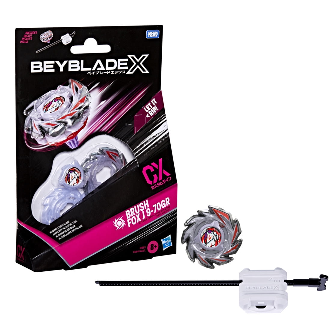 Beyblade X Reaper Incendio T 4-70K CX Starter Pack Set with