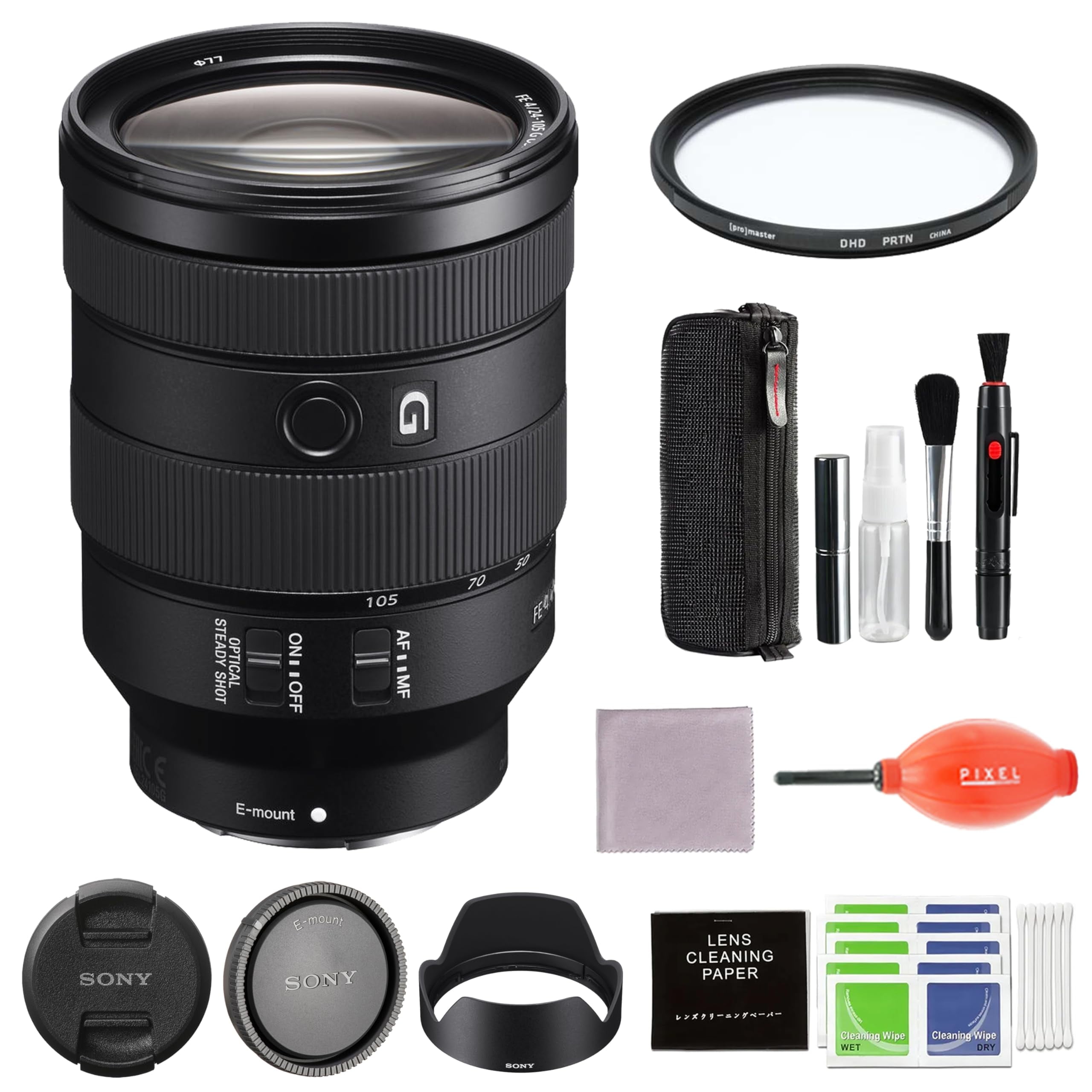 Sony FE 50mm F1.2 GM (SEL50F12GM) Full-Frame Lens Bundle with 72MM