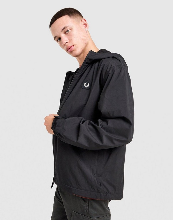 Black Fred Perry Badge Woven Jacket - JD Sports Global