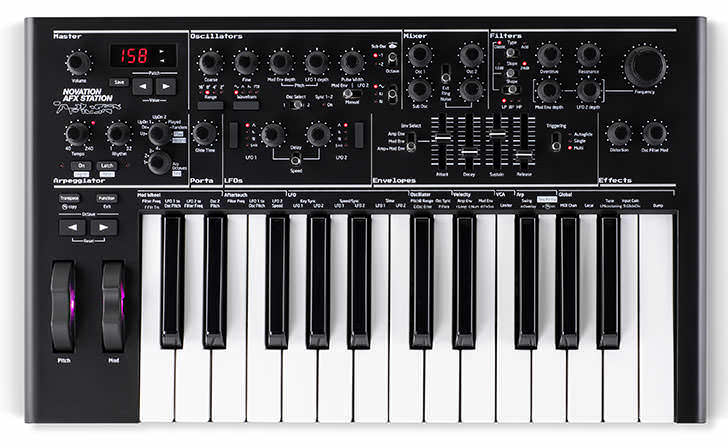 Novation、Aphex Twinが“リミックス”した新型シンセサイザー、「AFX