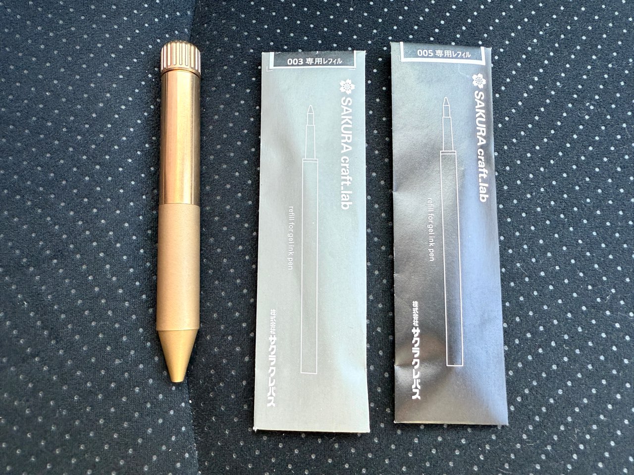 新品 サクラクラフトラボ003シルバー サクラクレパス 本体 替え芯付き