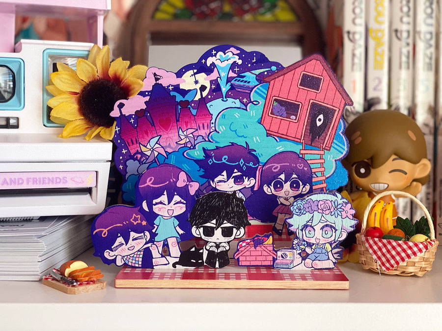 Omori Picnic Wooden Standee – Ibble's Scribbles