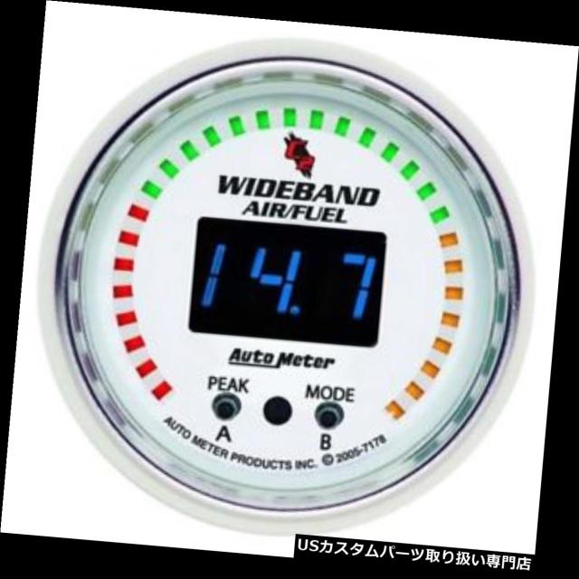 タコメーター オートメーター7178 C2デジタル広帯域空燃比（AFR