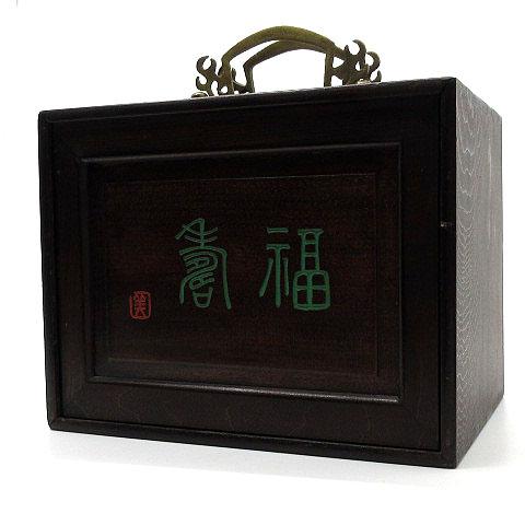 中国 竹嵌 骨牌 背竹牌 麻雀牌 唐木箱付 中国 竹嵌 骨牌 背竹牌 麻雀牌