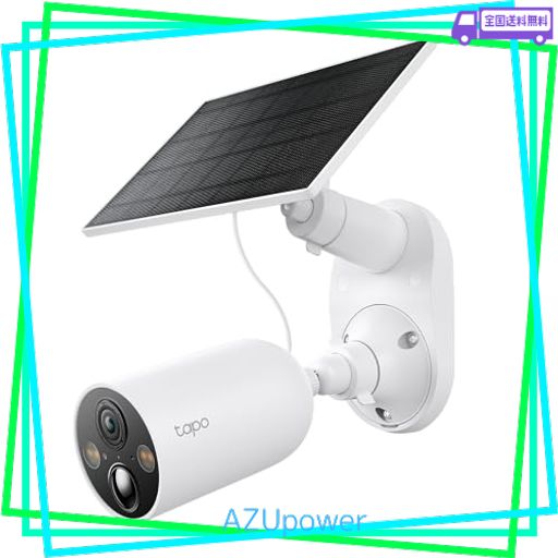 小売 TP-Link Tapo 防犯カメラ 屋外 ソーラー 見守りカメラ Wi-Fi フル