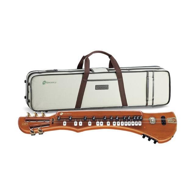 電気大正琴「こはく」ソプラノ（セミハードケース付） 電気大正琴