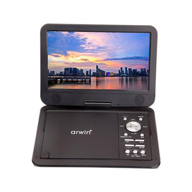 arwin+10.1型フルセグ搭載ポータブルDVDプレーヤー /APD-107F