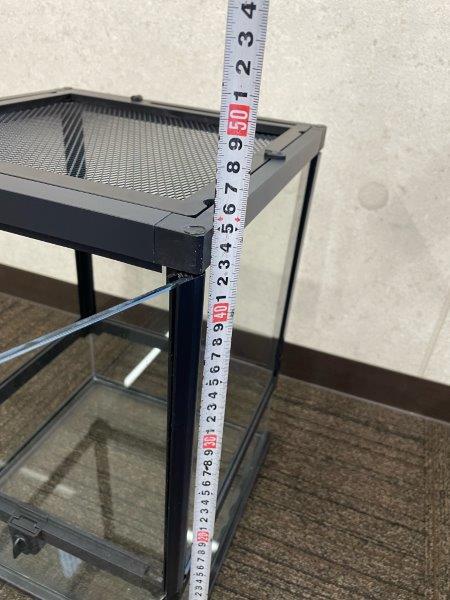 ガラスショーケース 昭和ネオラック 観葉植物 爬虫類 クワガタ 引取り