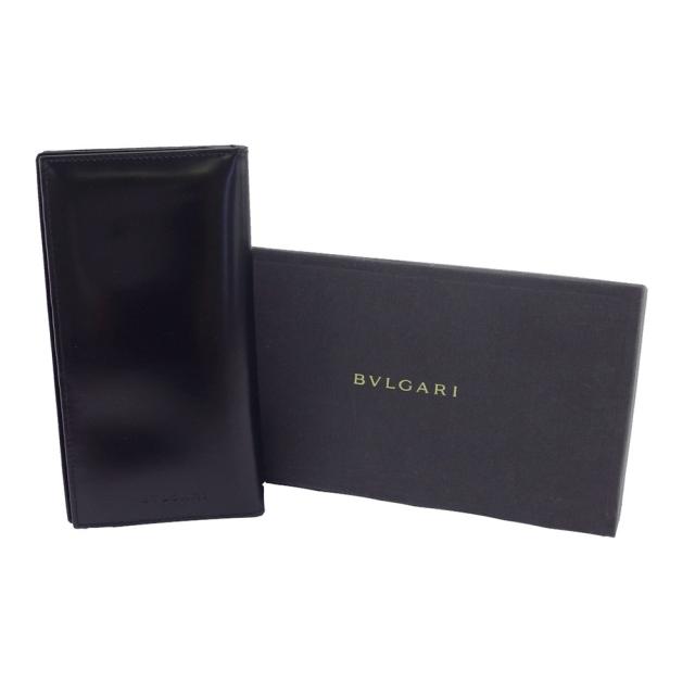 未使用 BVLGARI ブルガリ ノートブック S.bvlgariロゴ ブラック 新古未
