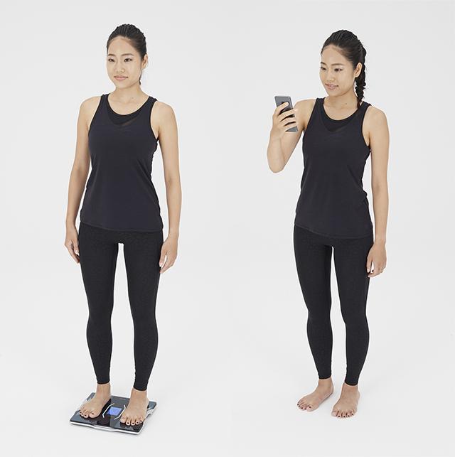 タニタ 体重計 体組成計 スマホ 日本製 メタリックブラック RD-912 BK