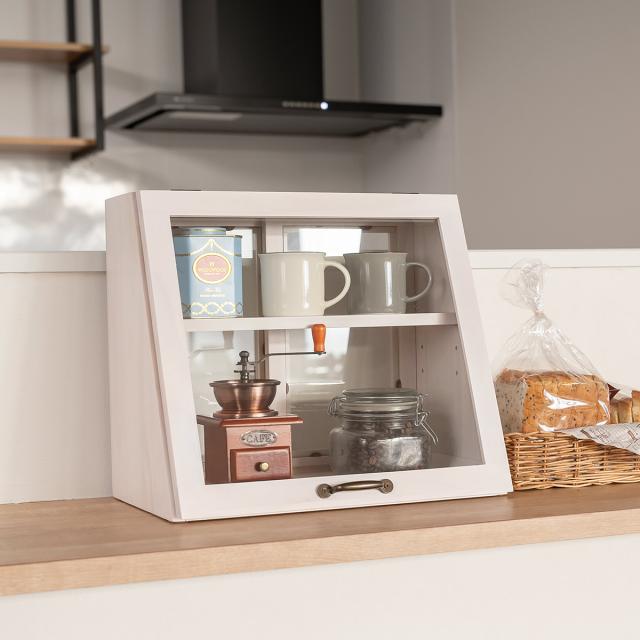 オープンシェルフ ガラスディスプレイ 飾棚 シェルフ ショーケース RWshe2