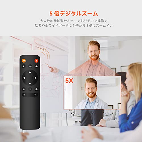 Nuroum 会議用 webカメラ マイク スピーカー HD1080Pウェブカメラ 120