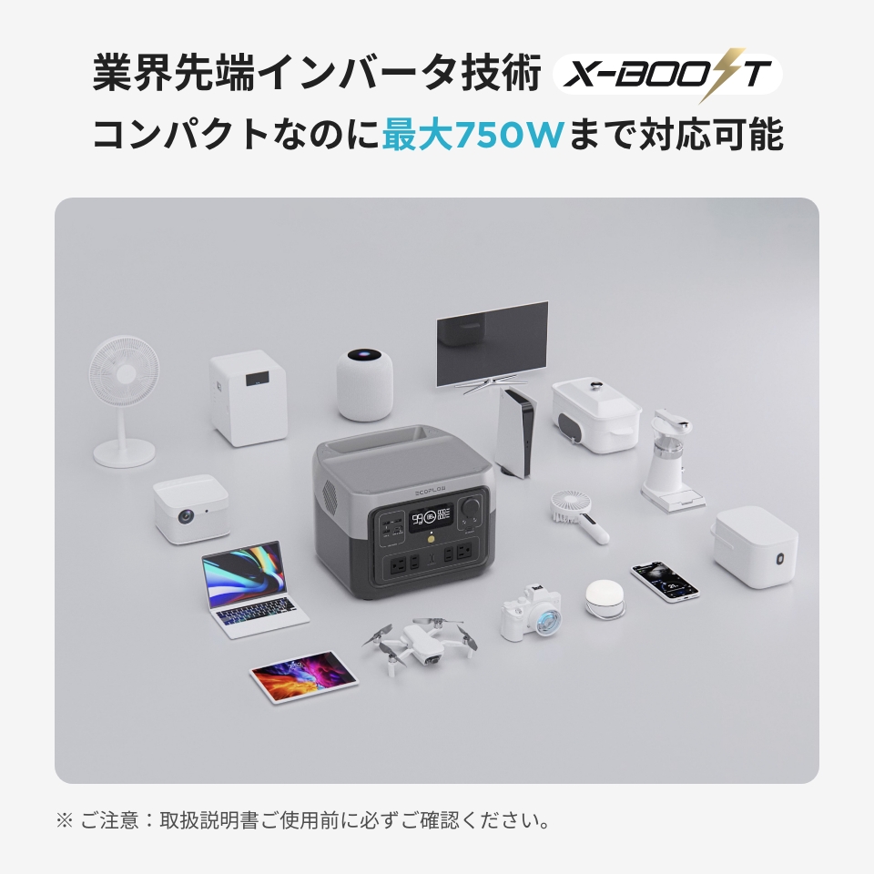 EcoFlow RIVER 2 Max 512Wh ポータブル電源 / IDA Online